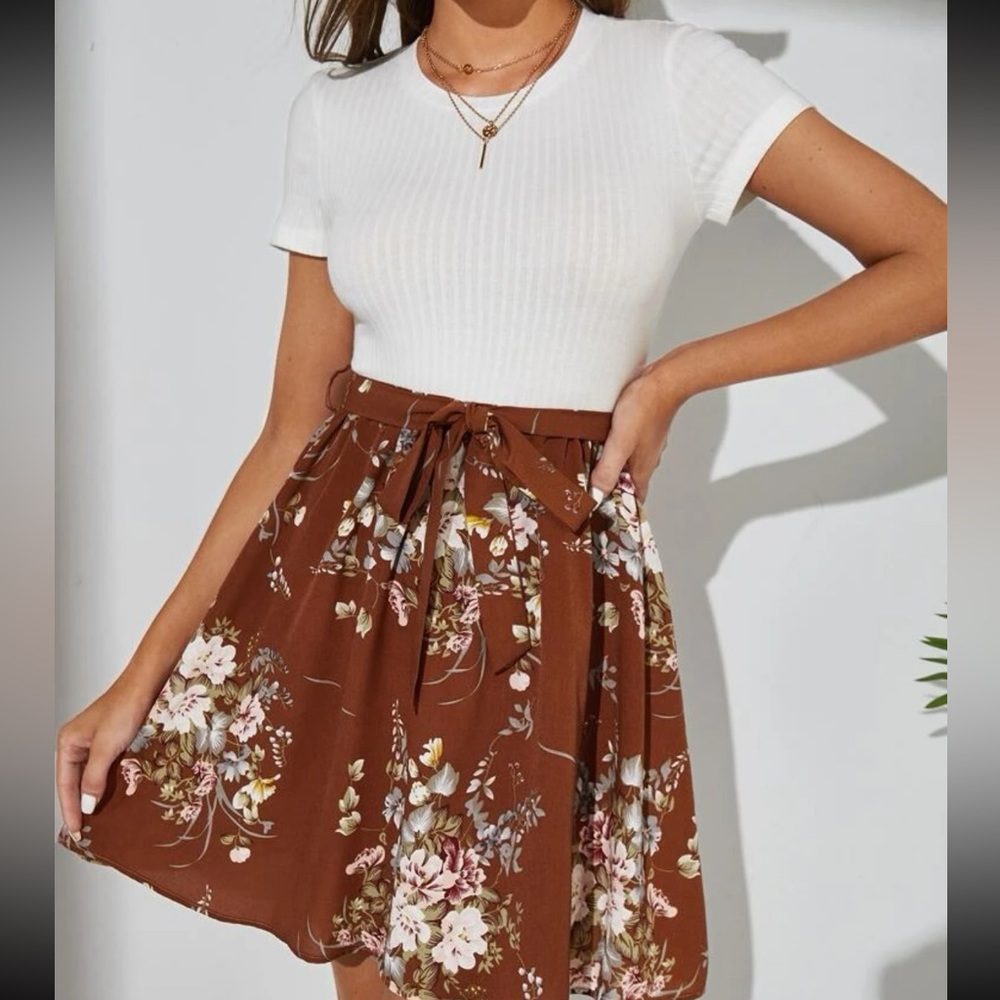 Floral dress in size large